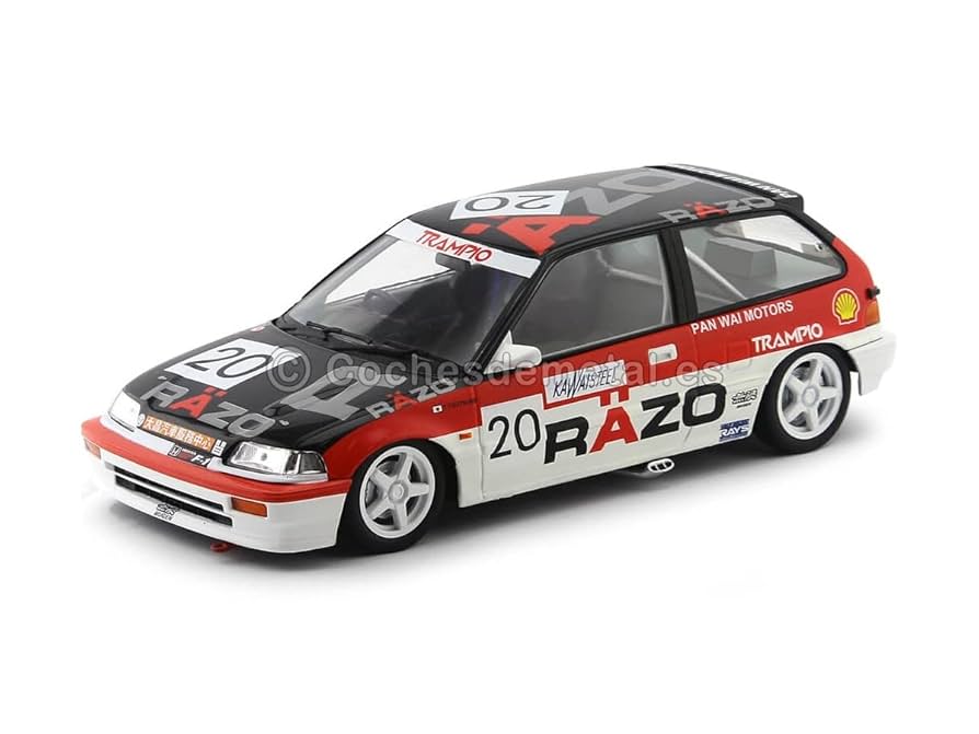 1/64 inno ホンダ シビック EF3 EF9 出光 キャビン マカオ INNO64 HONDA CIVIC EF3 #13, TEAM CABIN - MACAU GUIA RACE